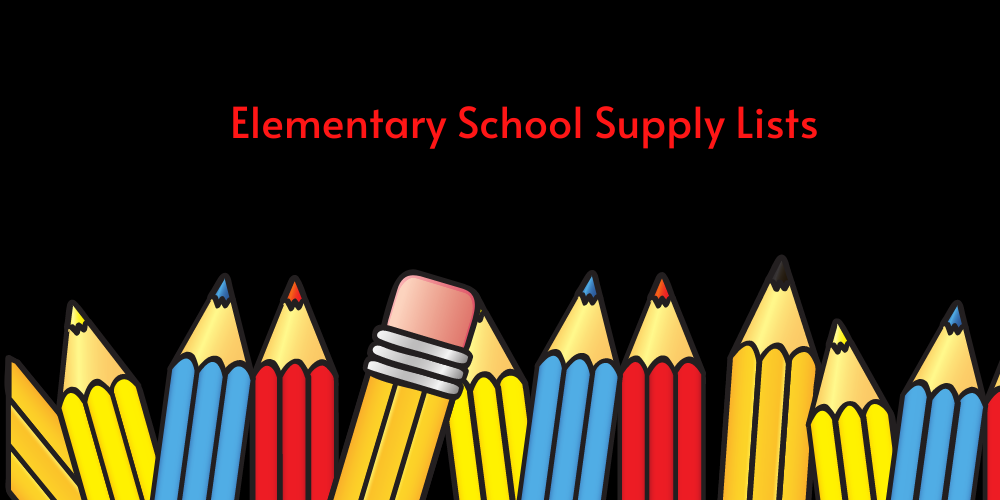 Elementary School Supply Lists