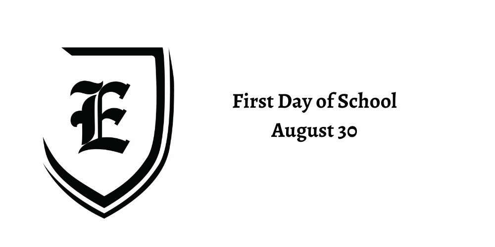 Aug 30 First day of School 